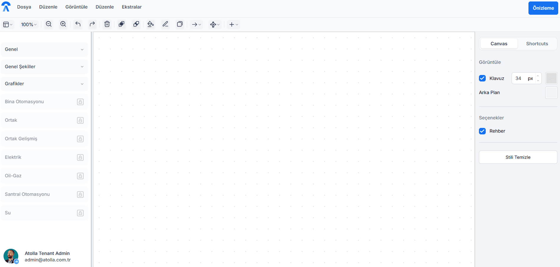 Diagram Editor Page